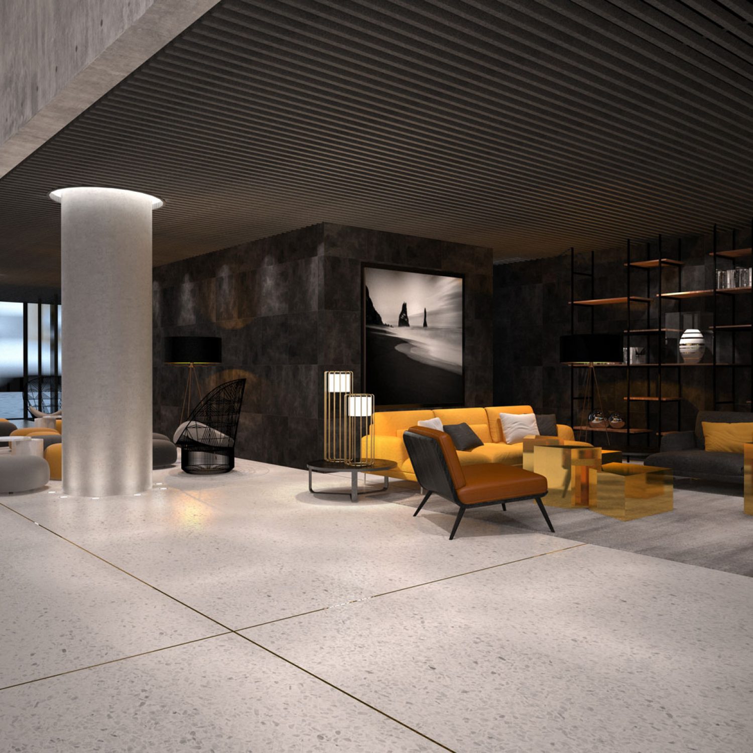 projektowanie lobby pracownia architektoniczna