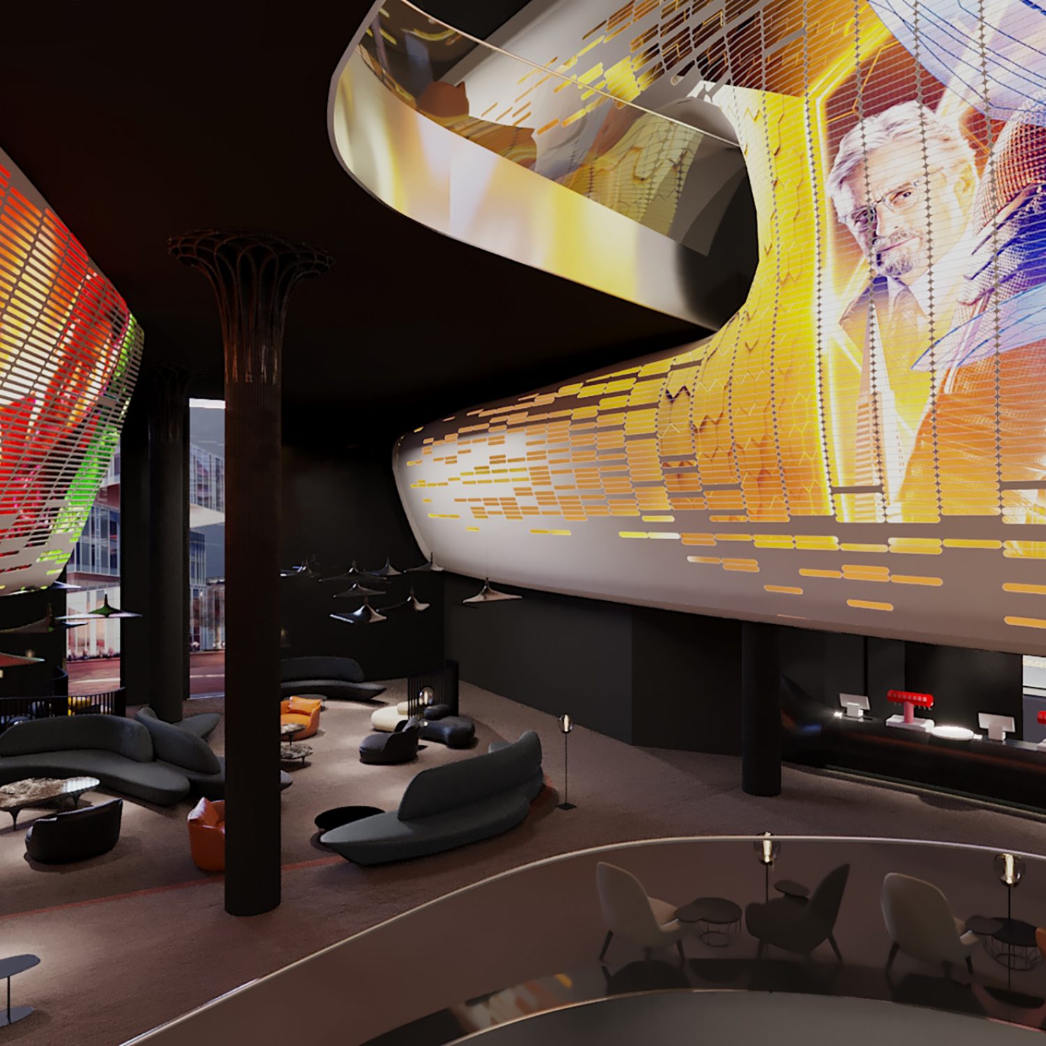 studio projektowe cinema interior design