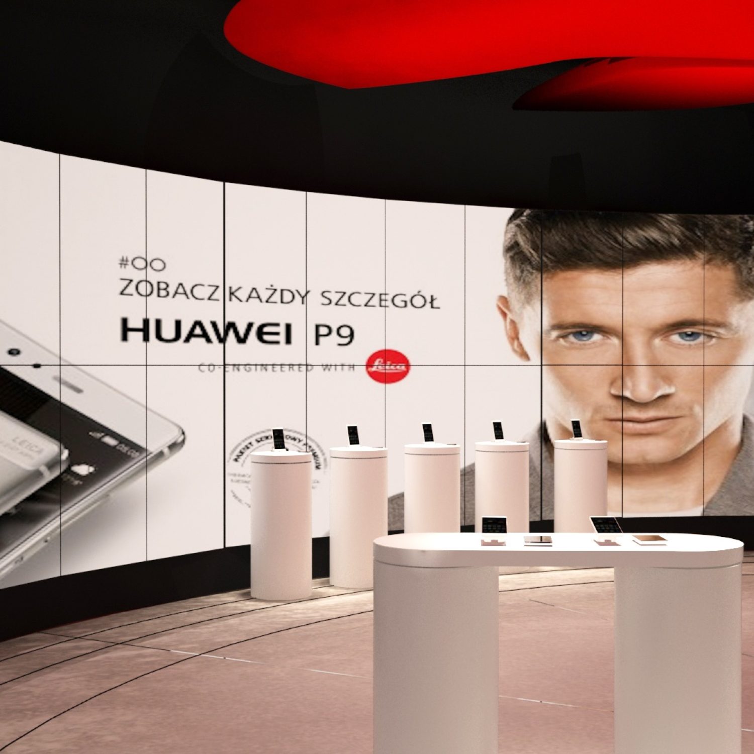 Showroom marki Huawei w Warszawie